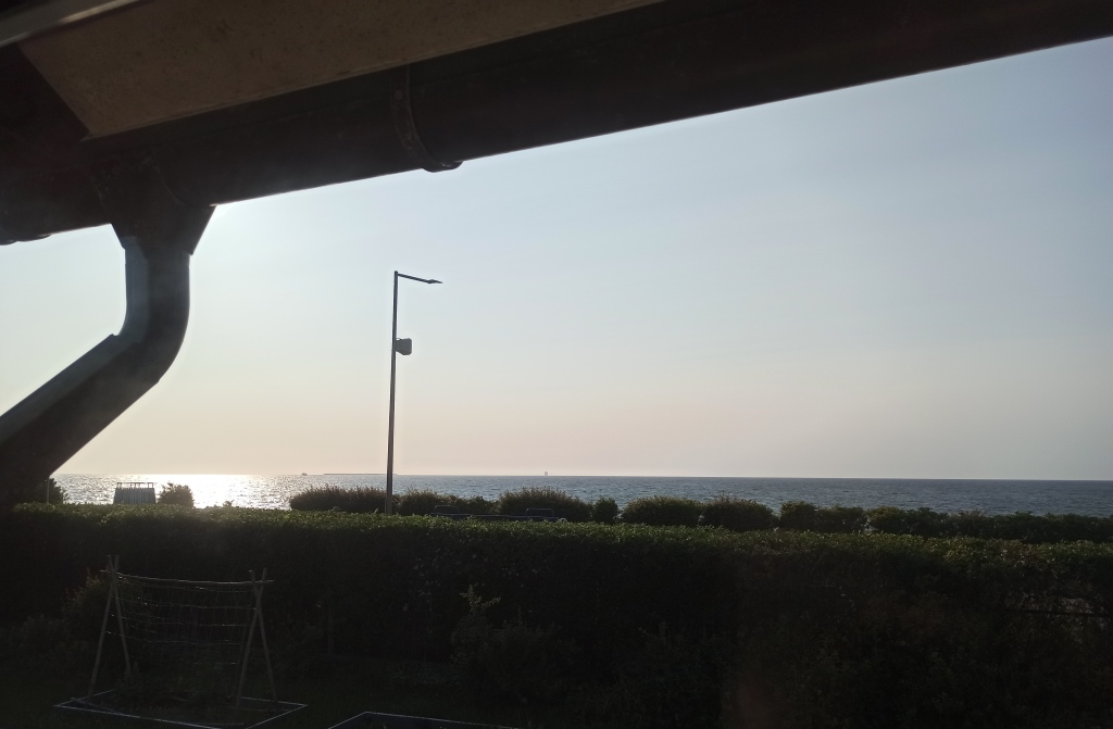 Outside